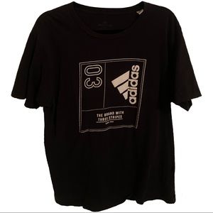 Men’s Adidas 3 Stripe Brand T-Shirt